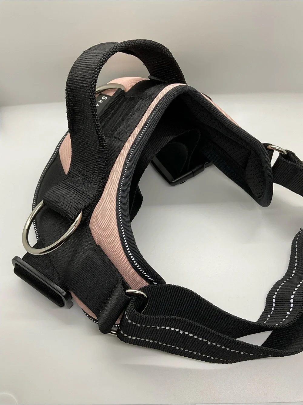 ShawnCo Essential Pro Dog Harness, No-Pull Vest DUSTY ROSE PINK, LARGE Heavyduty